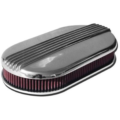 Air Cleaner - MOON Original Finned Dual Quad - MP715 - Affordable Street  Rods