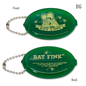 Mooneyes Key Chain - Rat Fink Coin Purse - Green