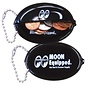 Mooneyes Key Chain - Mooneyes Black Oval Coin Case