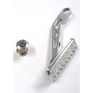 Lokar Billet Drive By Wire Pedal Only -  Ball Milled Billet - DBW-6001