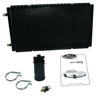 Vintage Air 1966-67 Chevrolet Corvette SureFit™ Condenser Kit w/ Drier - 021164