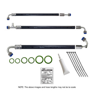 Vintage Air 1958-62 Chevrolet Corvette SureFit™ Standard Barrier Modified Hose Kit  For Gen IV Systems- 521057