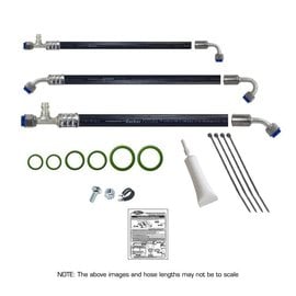Vintage Air 1968-76 Chevrolet Corvette SureFit Standard Barrier Modified Hose Kit - 524173