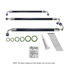 Vintage Air 1969 Firebird SureFit™ Standard Barrier Modified Hose Kit - 526684