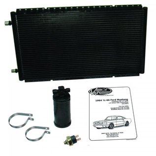 Vintage Air 1964-66 Mustang SureFit™ Condenser Kit w/ Drier Driver Side - 011065