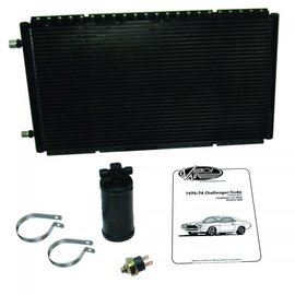 Vintage Air 70-74 Barracuda/Cuda/Challenger W/O Factory Air Gen IV SureFit™ Condenser Kit W/ Drier - 051072-EDA