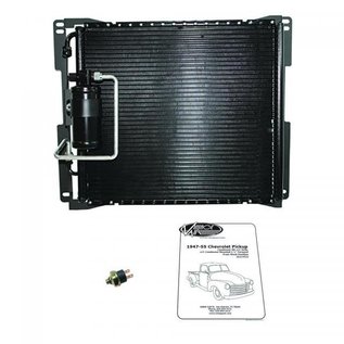 Vintage Air 1947-55 Chevrolet Pickup Gen5 SureFit™ Condenser Kit W/ Drier - Forward Mount - 021553