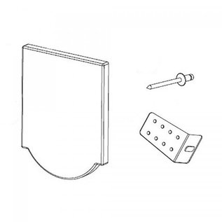 Vintage Air 1947-55 Chevrolet Pickup Fan Shroud Kit V8 - 37150-LCF