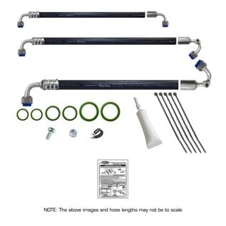 Vintage Air 1955-57 Chevrolet Pickup SureFit™ Standard Barrier Modified Hose Kit - 521159