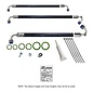 Vintage Air 1955-57 Chevrolet Pickup SureFit™ Standard Barrier Modified Hose Kit - 521159