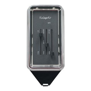 Vintage Air 1964-66 Chevrolet Pickup SureFit™ Control Panel Kit - Chrome - 473275