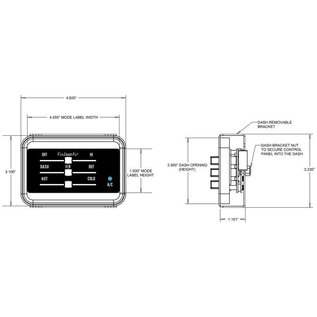 Vintage Air 60-63 Chevrolet Pickup SureFit™ Control Panel Kit - 473262