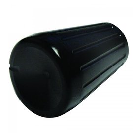 Vintage Air ProLine Fluted Black Anodized Knob - 497005