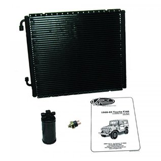 Vintage Air 68-83 FJ40 Land Cruiser SureFit™ Condenser Kit W/ Drier - 061200