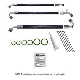 Vintage Air 1968-83 FJ40 Land Cruiser SureFit™ Standard Barrier Modified Hose Kit - 541211