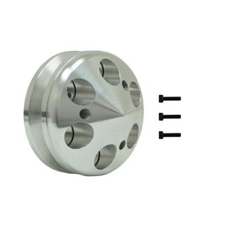 Vintage Air ProLine Alternator Pulley -  Single Groove - Machined Aluminum - Small Block or Big Block Chevy - 22301-VCQ