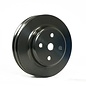 Vintage Air OEM Style Water Pump - Black Hard Coated - Double Groove Pulley - 383-440 Mopar - 735011