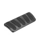 Lokar 67-72 Chevy/GMC C-10 Curved Automatic Brake Pedal Pad (Long)