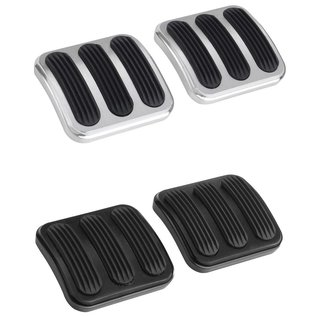 Lokar 46-10 Jeep Full Size Brake/Clutch Pedal Pads (Pair)