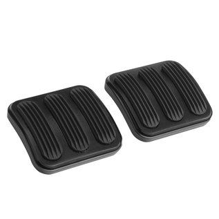 Lokar 46-10 Jeep Full Size Brake/Clutch Pedal Pads (Pair)