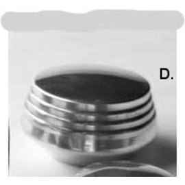Roadster Supply Company Roadster Supply Air Cleaner Knob - Art Deco - Large - 00150410