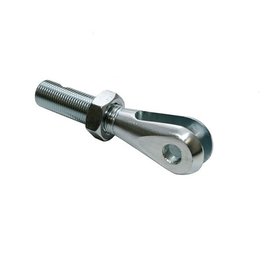 Roadster Supply Company Steel Clevis W/ Nut 3/8-5/8 Zinc Plated - RSC-36111