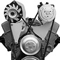 Vintage Air Small Block Chevy Long Water Pump Driver Side Top Mount Compressor Bracket  - 15121-VCB