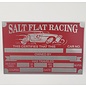 Roadster Pilot E9 Vin Tag - Salt Flat Racing Timing Association