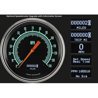 Classic Instruments 5 Gauge Set - 4 5/8” Speedo, 2 5/8” Short Sweep FOTV - G-Stock Series