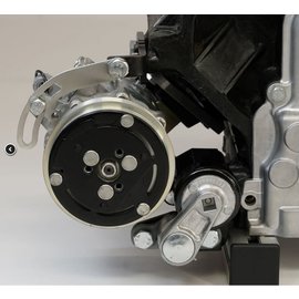 Kwik Performance AC  Bracket - Low Mount  for LSA and engines with Corvette Balancer - SD7B10 Compressor - K10355