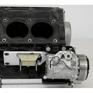 Kwik Performance AC  Bracket - Low Mount for Truck/LS3 Camaro Balancer - SD7B10 Compressor - K10421