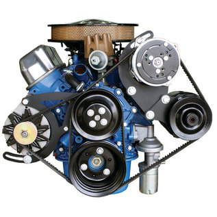 Vintage Air Ford 289-351W Power Steering Add on Bracket Kit - Drivers Side - 131108