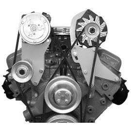 Vintage Air Big Block Chevy Short Water Pump Top-Mount Driver Side AlternatorBracket - 15331-VCB