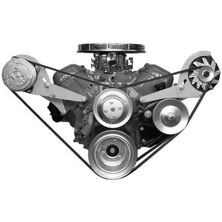 Vintage Air Big Block Chevy Long Water Pump Side-Mount Driver Side Alternator Bracket - 15838-VCB