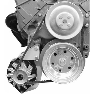 Vintage Air Small Block Chevy Short Water Pump Low-Mount Passenger SIde Alternator Bracket - 15832-VCB