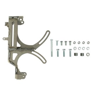 Vintage Air 1963-84 Chevy 230/250 6-Cylinder Driver-Side Top-Mount Alternator and Bottom Mount Compressor Bracket Kit- 146037