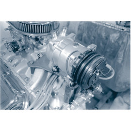 Vintage Air Cadillac 425 W/ Edelbrock Intake Manifold Compressor & Alternator Bracket Kit - 15500-VCB