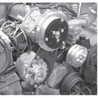 Vintage Air 1968-83 Toyota FJ40 Land Cruiser Compressor/GM Alternator Bracket Kit - 158209