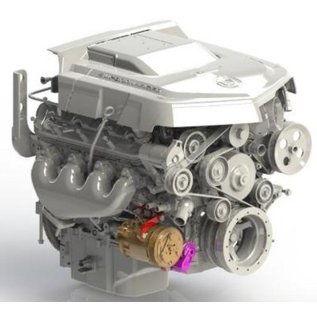 Vintage Air AC Bracket - Low Mount for Corvette Balancer - SD7B10 Compressor - 141813