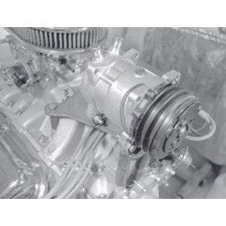 Vintage Air Cadillac 425 W/ Stock Intake Manifold Compressor & Alternator Bracket Kit - 15499-VCB