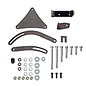Vintage Air 1955-62 Chevy 235 6-Cylinder Driver-side Top-Mount Alternator/Bottom-Mount Compressor Bracket Kit - 15284-VCB