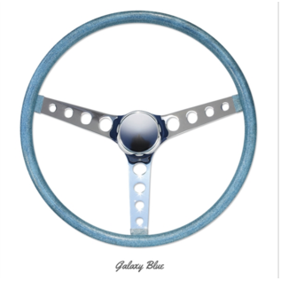 Mooneyes Mooneyes Original California Flake Finger Grip Steering Wheel