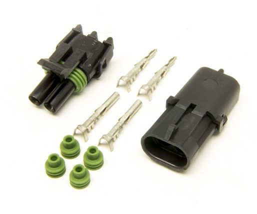 Painless Performance 2 Circuit Male & Female Weatherpack Kit 70402 Painless Performance 2 Circuit Male & Female Weatherpack Kit 70402