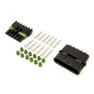 Painless Performance 6 Circuit Male & Female Weatherpack Kit (1 ea.) - 70406