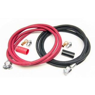 Painless Performance Battery Cable Kit (8ft. Red & 8ft. Black Cables) - 40107