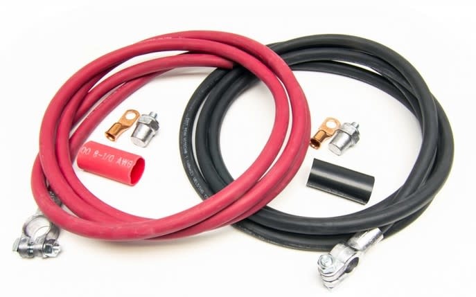 Painless Performance Battery Cable Kit (8' Red & 8' Black Cables) 40107 Painless Performance Battery Cable Kit (8' Red & 8' Black Cables) 40107