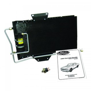 Vintage Air 1968-69 Chevelle Gen5 SureFit™ Condenser Kit W/ Drier - Passenger Side Compressor- 021168