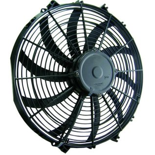 Vintage Air Skewed Blade Electric Fan HD 16.30 x 3.190 x 1.20 - 2170 CFM - H. Duty - 32716-VUF