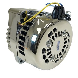 Vintage Air 170 AMP Chrome Finish Mechman (P101) Front Runner™ Alternator  - 042918