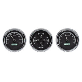 Dakota Digital Dakota Digital 3 Gauges Set - 5 3/8” Triple Round - Universal VHX Instruments